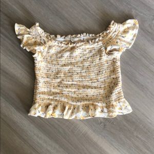 Luca & Grae Floral Off The Shoulder Top